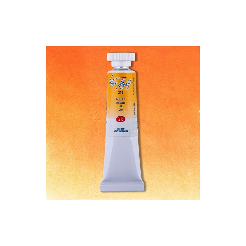 Materiais Belas Artes - Aquarelas White Nights no tubo 10 ml. Ouro 216 | totenart.com