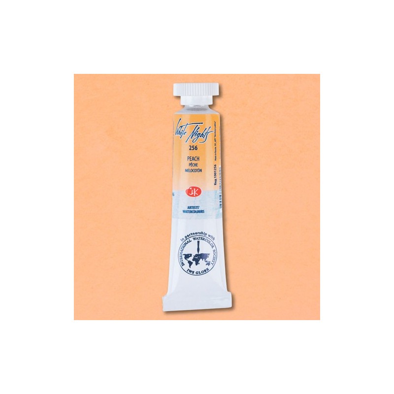 Materiais Belas Artes - Aquarelas White Nights no tubo 10 ml. Pêssego 256 | totenart.com