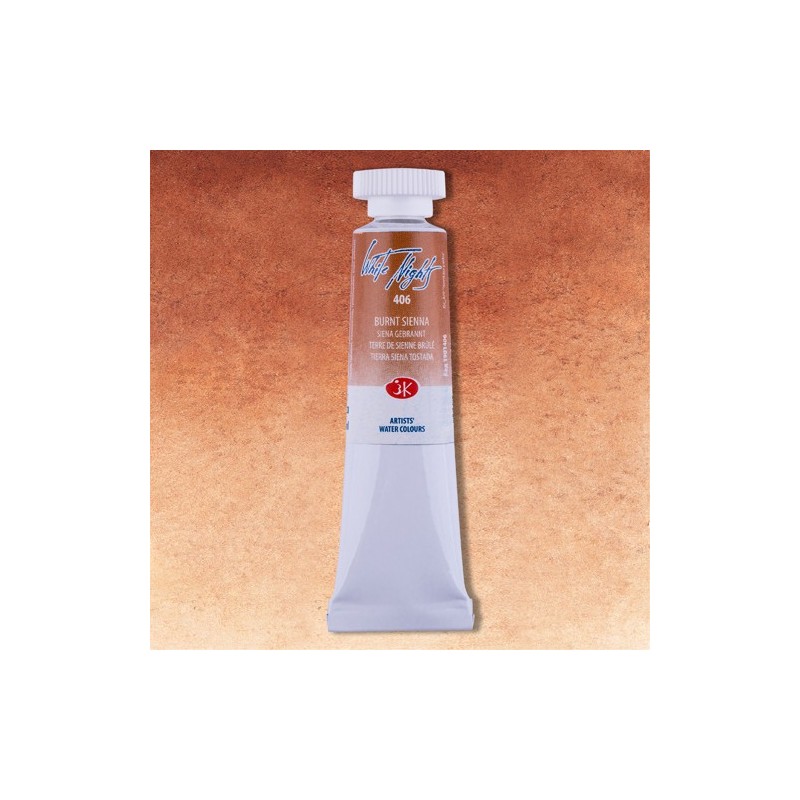 Materiais Belas Artes - Aquarelas White Nights no tubo 10 ml. Siena Quimada 406 | totenart.com