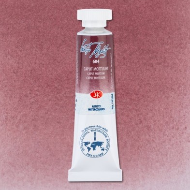 Materiais Belas Artes - Aquarelas White Nights no tubo 10 ml. Caput Mortuum 604 | totenart.com