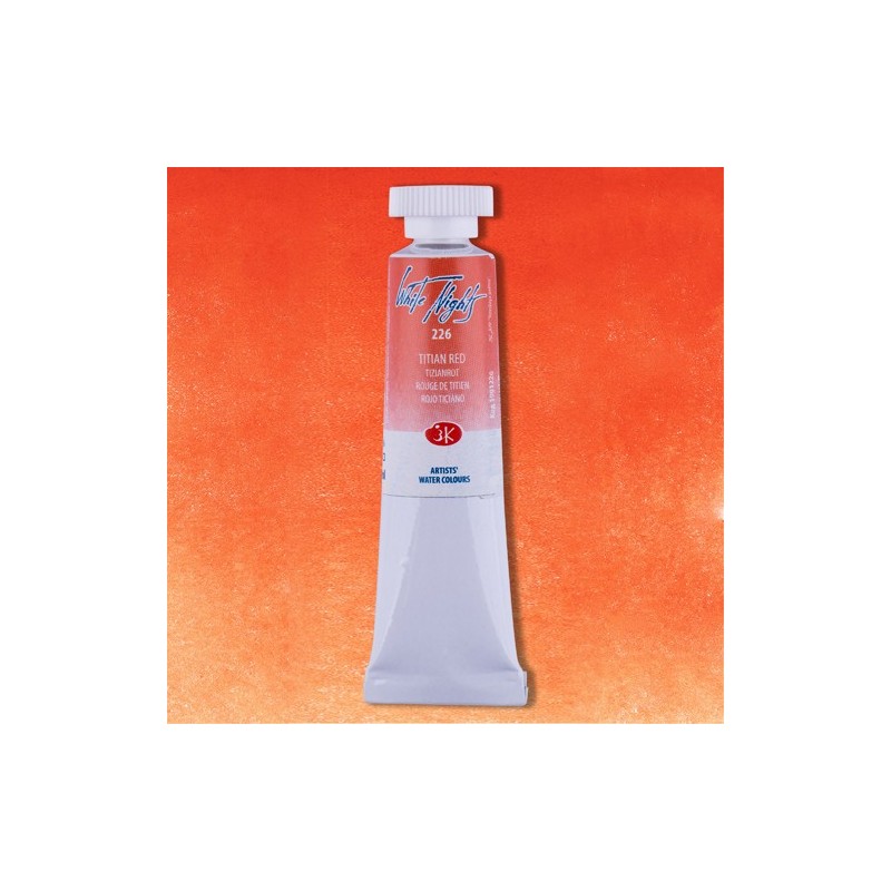 Materiais Belas Artes - Aquarelas White Nights no tubo 10 ml. Ticiano Vermelho 226 | totenart.com