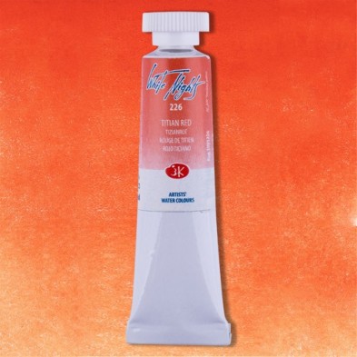 Materiais Belas Artes - Aquarelas White Nights no tubo 10 ml. Ticiano Vermelho 226 | totenart.com