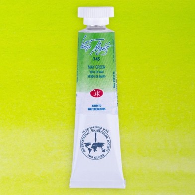 Materiais Belas Artes - Aquarelas White Nights no tubo 10 ml. Verde Maio 745 | totenart.com