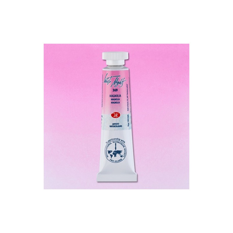Materiais Belas Artes - Aquarelas White Nights no tubo 10 ml.\n \nRosa Peônia 366 | totenart.com