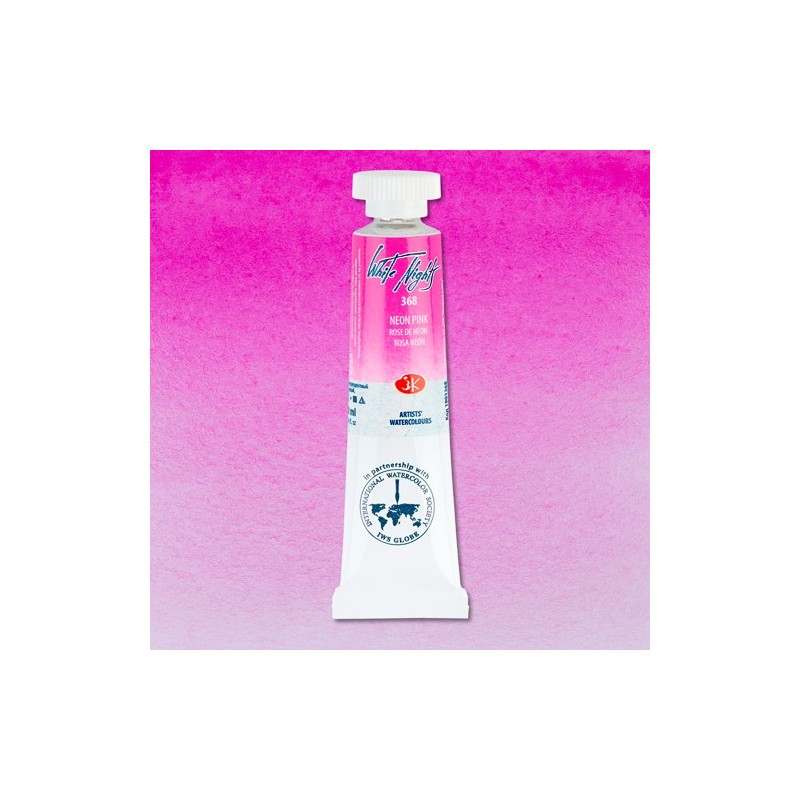 Materiais Belas Artes - Aquarelas White Nights no tubo 10 ml. Rosa Neon 368 | totenart.com
