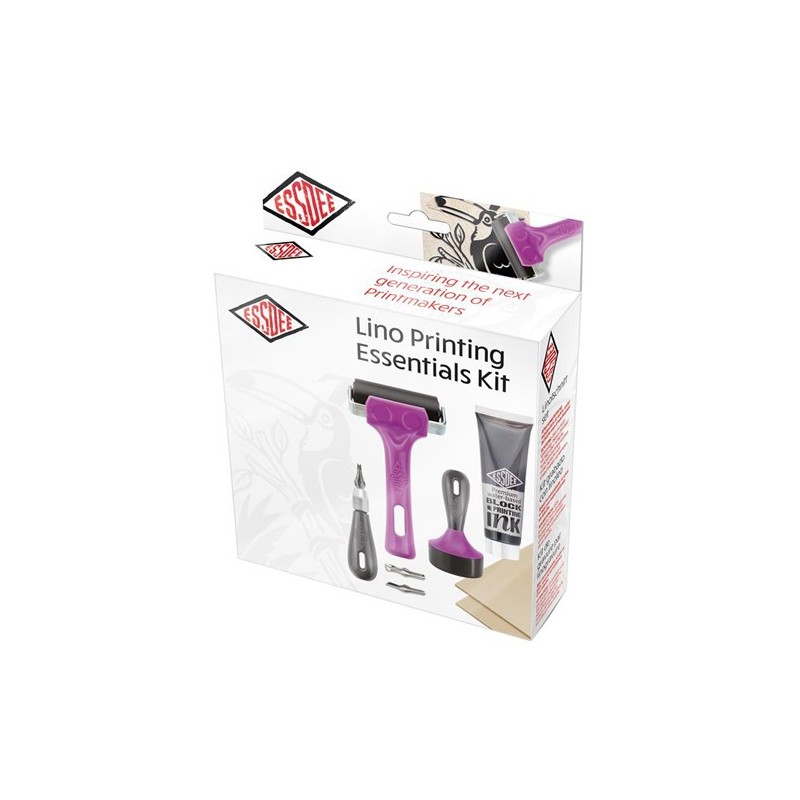 Materiais Belas Artes - Set de gravura com linóleo Essentials Essdee | totenart.com