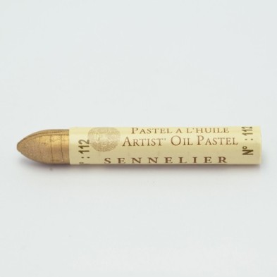 Materiais Belas Artes - Pastel de óleo Sennelier iridesciente 5ml Ouro Pálido\n | totenart.com