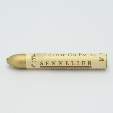 Materiais Belas Artes - Pastel de óleo Sennelier iridesciente 5ml Ouro\n Rico | totenart.com