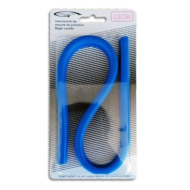 Materiais Belas Artes - Régua flexível (não graduada) 50 cm. | totenart.com