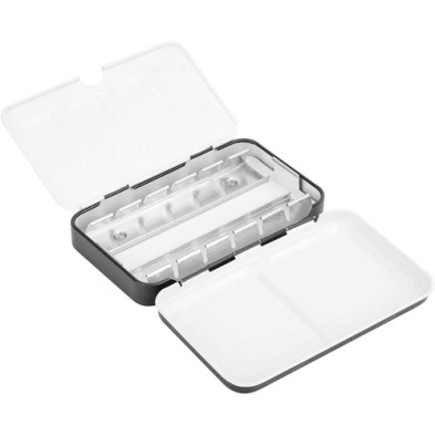 Materiais Belas Artes - Caixa de aguarelas de metal vazia 12 1/2 godetes  WN | totenart.com