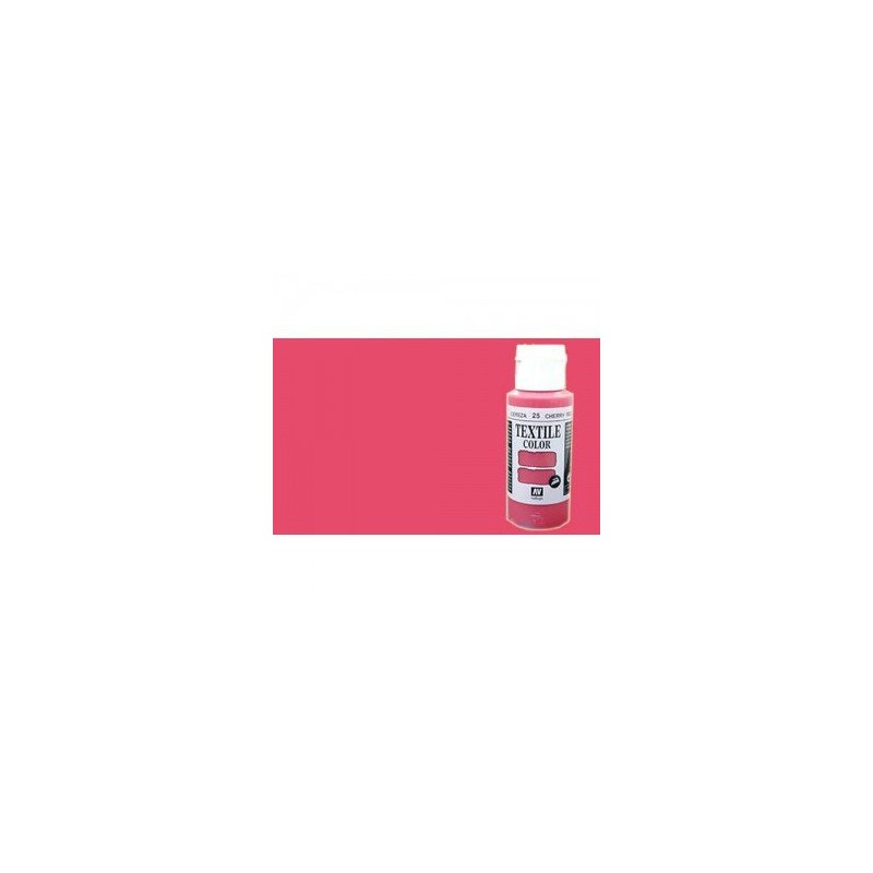 Textil Vallejo Vermelho, 60 ml.