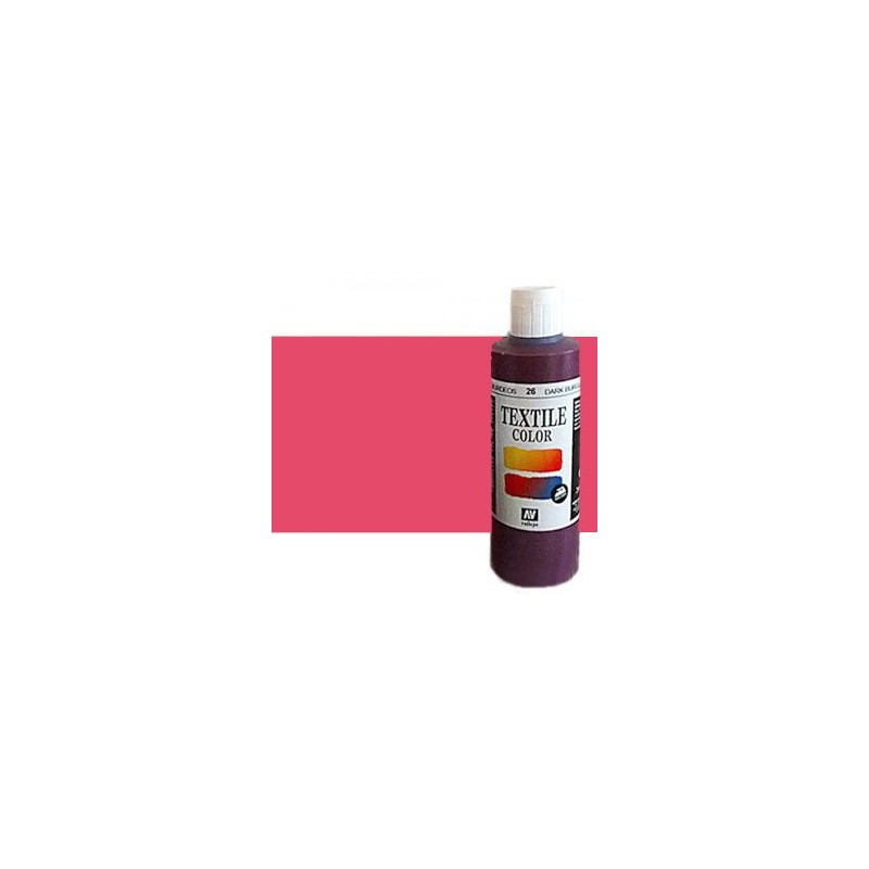 Materiais Belas Artes - Textil Vallejo Vermelho, 200 ml. | totenart.com