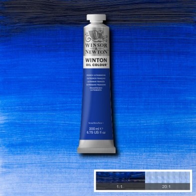 Materiais Belas Artes - Oleo Winton W&N, Ultramar Frances, 200 ml. | totenart.com