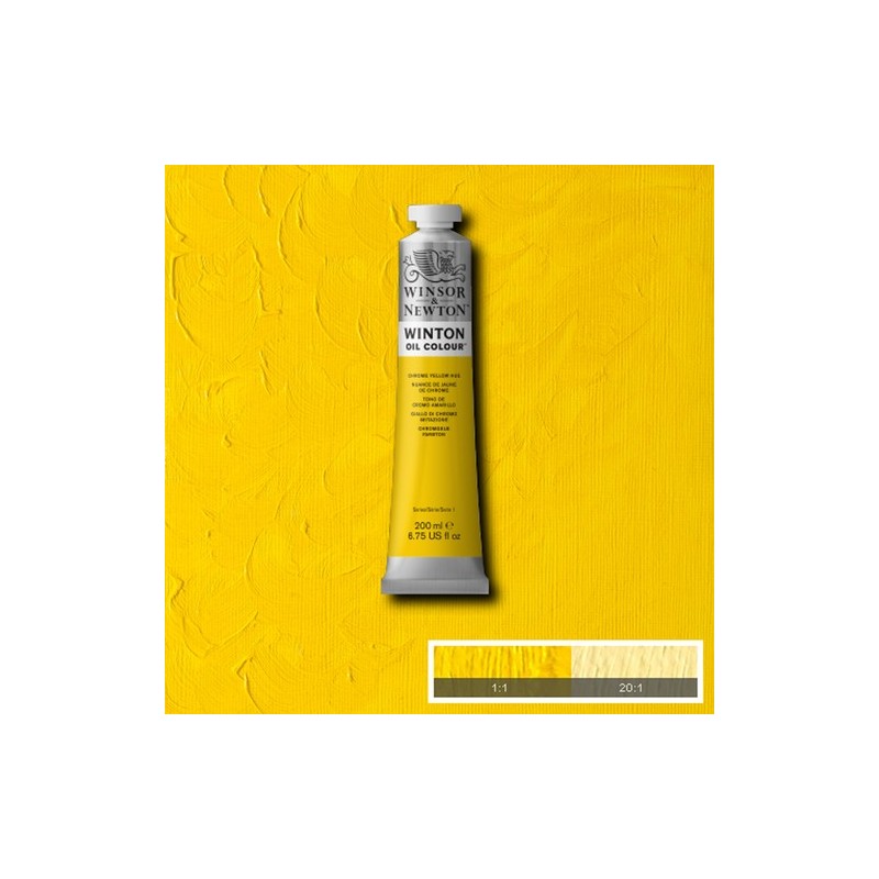 Materiais Belas Artes - Oleo Winton W&N, Tom Amarelo Cromo\n, 200 ml. | totenart.com