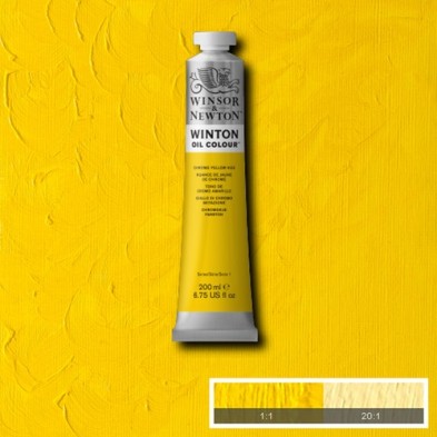 Materiais Belas Artes - Oleo Winton W&N, Tom Amarelo Cromo\n, 200 ml. | totenart.com