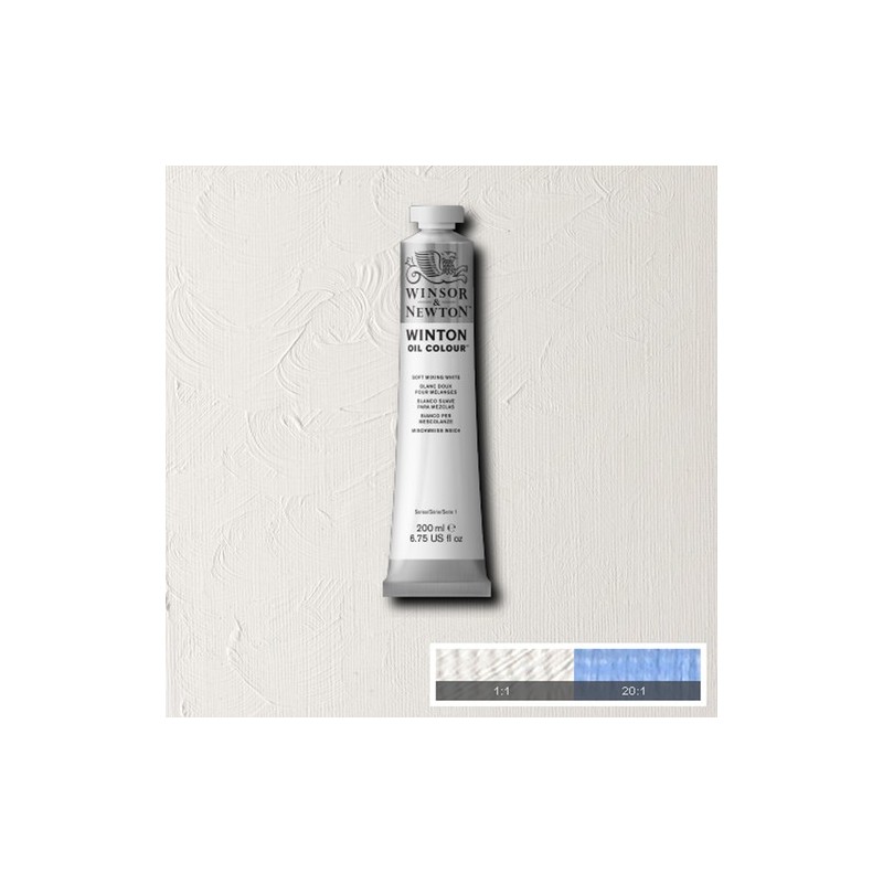 Materiais Belas Artes - Oleo Winton W&N, Branco para misturar, 200 ml. | totenart.com