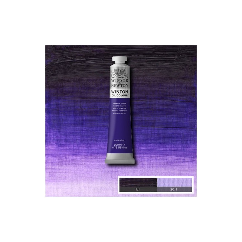 Materiais Belas Artes - Oleo Winton W&N, Roxo de Dioxacina, 200 ml. | totenart.com