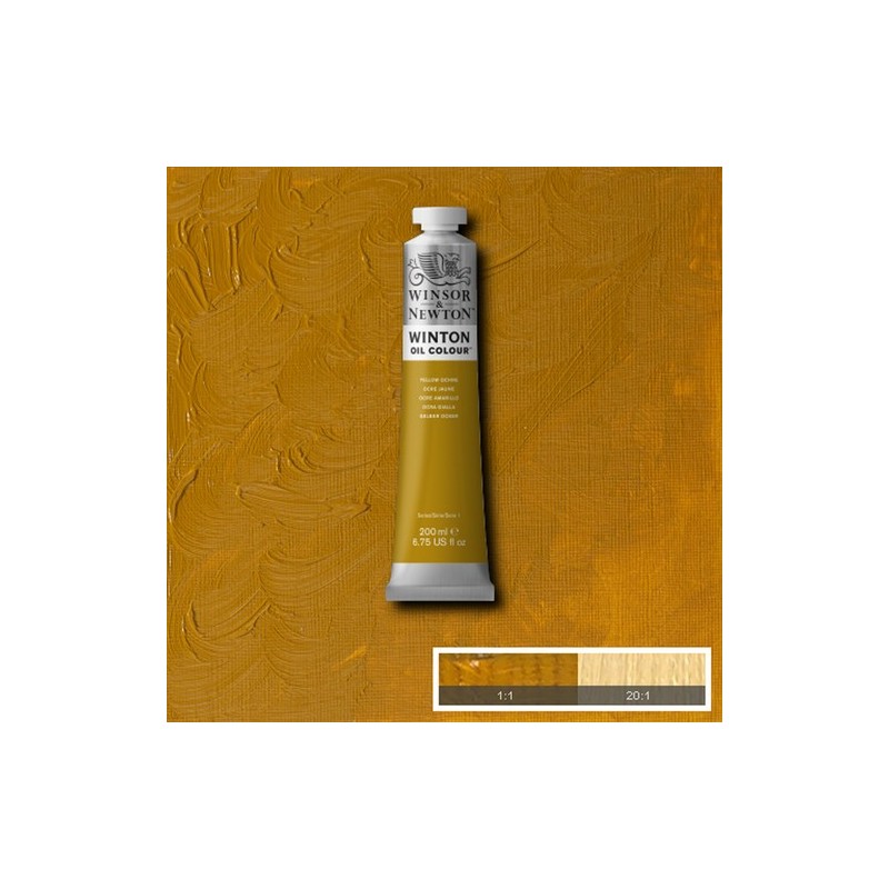 Materiais Belas Artes - Oleo Winton W&N, Ocre Amarelo, 200 ml. | totenart.com