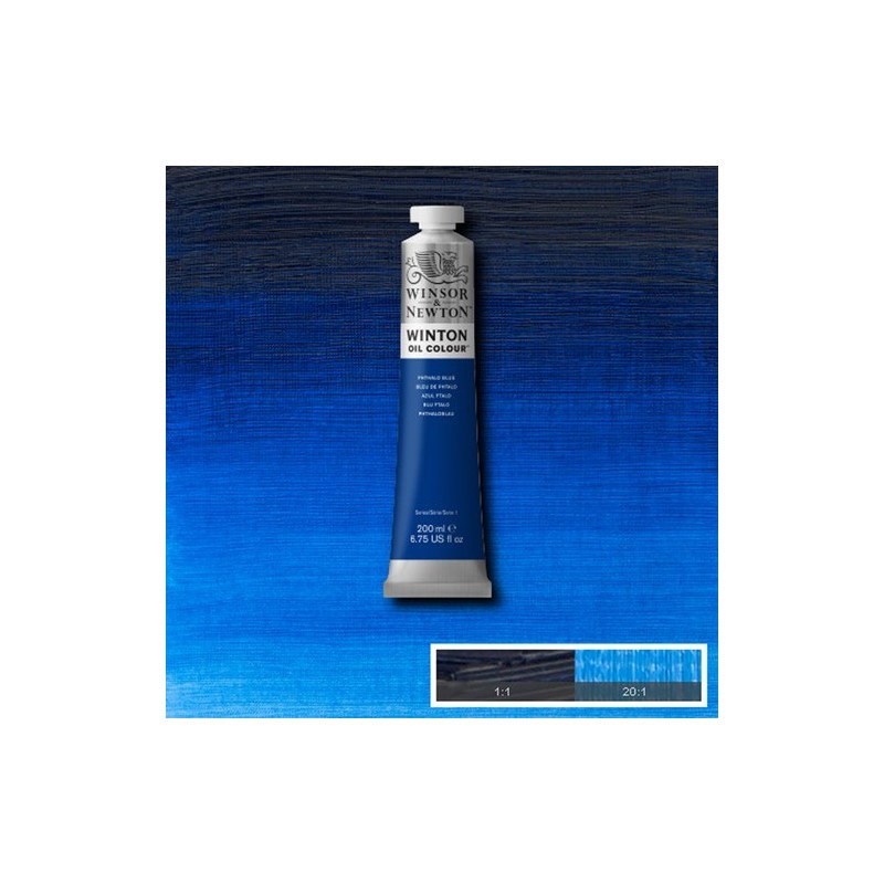Materiais Belas Artes - Oleo Winton W&N, Azul Ftalo, 200 ml. | totenart.com