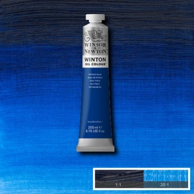Materiais Belas Artes - Oleo Winton W&N, Azul Ftalo, 200 ml. | totenart.com