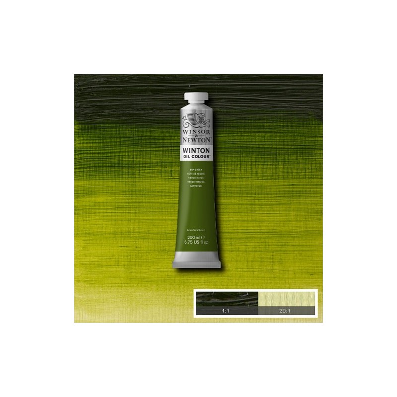 Materiais Belas Artes - Oleo Winton W&N, Verde Bexiga, 200 ml. | totenart.com