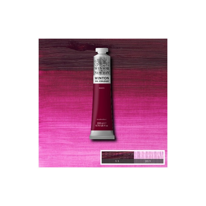 Materiais Belas Artes - Oleo Winton W&N, Magenta, 200 ml. | totenart.com