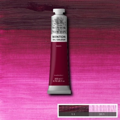 Materiais Belas Artes - Oleo Winton W&N, Magenta, 200 ml. | totenart.com