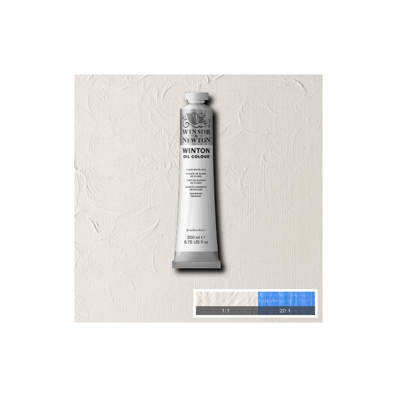 Materiais Belas Artes - Oleo Winton W&N, Tono \nChumbo Branco, 200 ml. | totenart.com