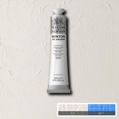 Materiais Belas Artes - Oleo Winton W&N, Tono \nChumbo Branco, 200 ml. | totenart.com