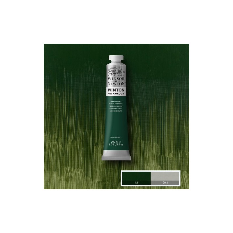 Materiais Belas Artes - Oleo Winton W&N, \n\nVerdigris escuro, 200 ml. | totenart.com