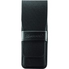 Materiais Belas Artes - Bolsa com 3 escovas de viagem preto Escoda | totenart.com