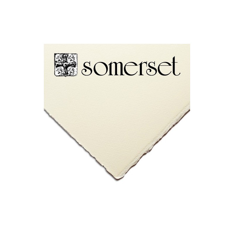Materiais Belas Artes - Somerset Velvet Soft White, 250 gr., 56x76 cm. | totenart.com
