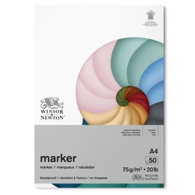Materiais Belas Artes - Block para marcador Winsor&Newton, A4, 75 gr. | totenart.com