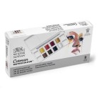 Materiais Belas Artes - Caixa 8 aquarelas Cotman 1/2 godet e pincel Winsor & Newton, Retrato | totenart.com\n
