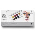 Materiais Belas Artes - Caixa 8 aquarelas Cotman 1/2 godet e pincel Winsor & Newton, Retrato | totenart.com\n