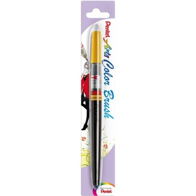 Materiais Belas Artes - Pincel \"Colour Brush\" recarregável Pentel, Laranja Amarelo 140 | totenart.com