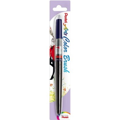 Materiais Belas Artes - Pincel \"Colour Brush\" recarregável Pentel, \nAzul Aço 117 | totenart.com