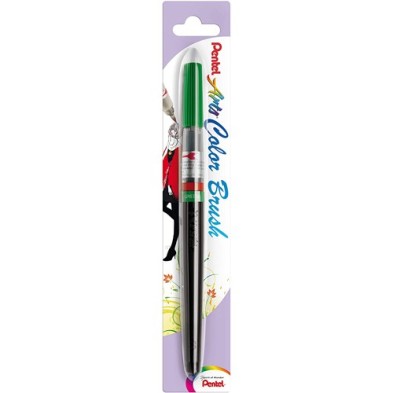 Materiais Belas Artes - Pincel \"Colour Brush\" recarregável Pentel, Verde 104 | totenart.com