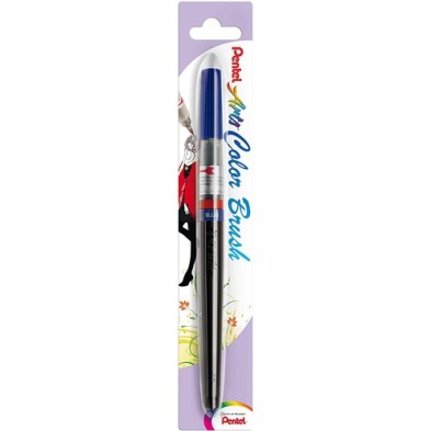 Materiais Belas Artes - Pincel \"Colour Brush\" recarregável Pentel, \nAzul 103 | totenart.com