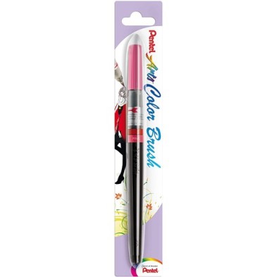 Materiais Belas Artes - Pincel \"Colour Brush\" recarregável Pentel, Rosa 109 | totenart.com