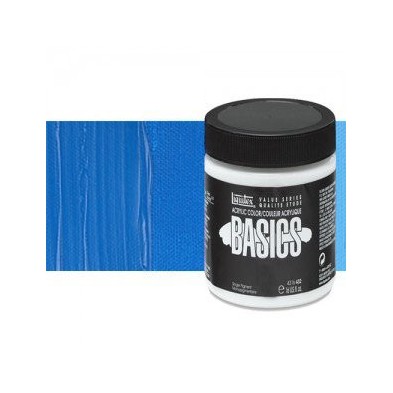 Materiais Belas Artes - Acrilico Liquitex Basics n.470 Tono Azul Ceruleo, 946 ml. | totenart.com