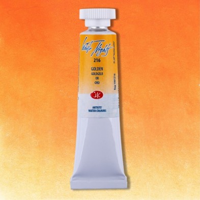 Materiais Belas Artes - Aquarelas White Nights no tubo 10 ml. Ouro 216 | totenart.com