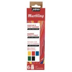 Materiais Belas Artes - Kit inicial de marmoreio 6x20 ml. Pebeo | totenart.com