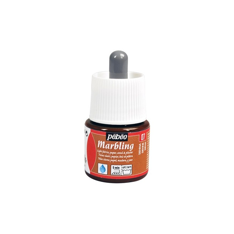 Materiais Belas Artes - Marmoreio Siena 45 ml. Pebeo | totenart.com