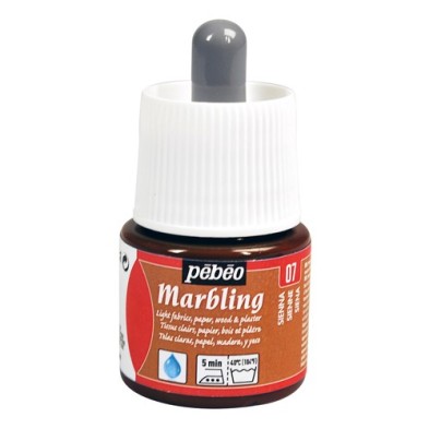 Materiais Belas Artes - Marmoreio Siena 45 ml. Pebeo | totenart.com