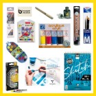 Materiais Belas Artes - Art Pack Intermediate | totenart.com