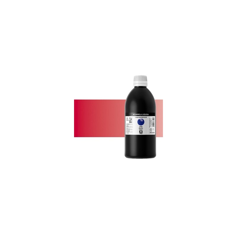 Aquarela Liquida Vallejo, Vermelho Intenso, 500 ml. n.230