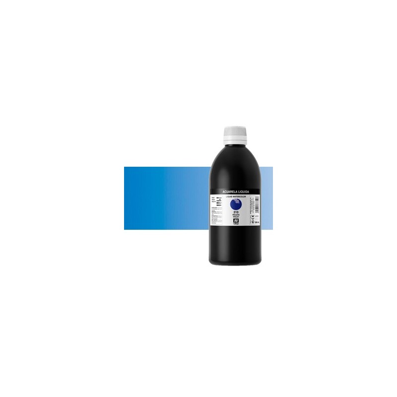 Aquarela Liquida Vallejo, Azul Processo Primario, 500 ml. n.440