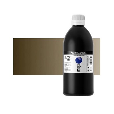 Aquarela Liquida Vallejo, Sepia, 500 ml. n.660