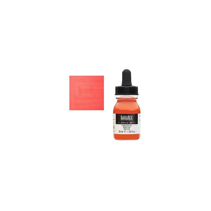 Materiais Belas Artes - Tinta Acrilica Liquitex Vermelho fluorescente, 30 ml. | totenart.com